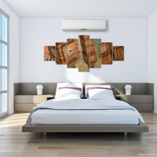 Obraz - Big Ben, Londýn (210x100 cm)