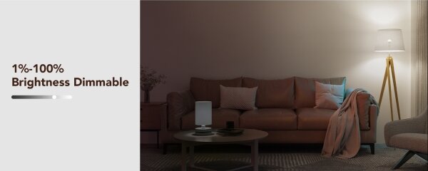 Govee - LED RGBWW Stmívatelná žárovka Smart E27/12W/230V 2700-6500K Wi-Fi
