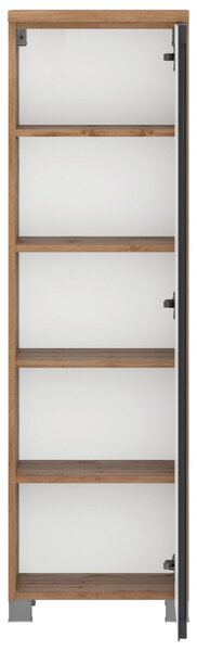 MIDI SKŘÍŇKA, šedá, dub wotan, 40/130/35 cm Held - Úzké skříňky do koupelny, Online Only