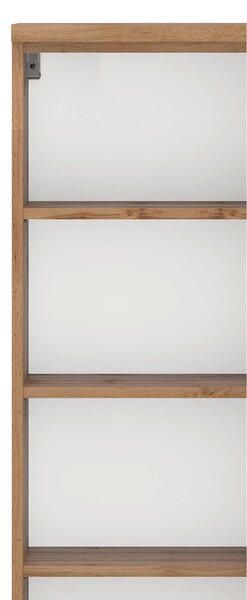 MIDI SKŘÍŇKA, šedá, dub wotan, 40/130/35 cm Held - Úzké skříňky do koupelny, Online Only
