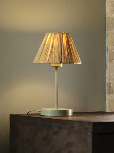 Ledvance - Stolní lampa DECOR RAFFIA 1xE27/15W/230V rafie