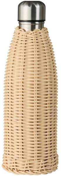Termo láhev Polyrattan Handwoven Natural 500 ml Ib Laursen
