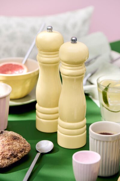 Dřevěné mlýnky na pepř a sůl Light Yellow Ib Laursen