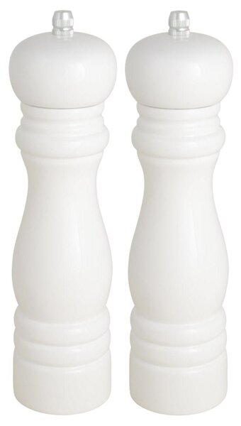 Dřevěné mlýnky na pepř a sůl White Ib Laursen