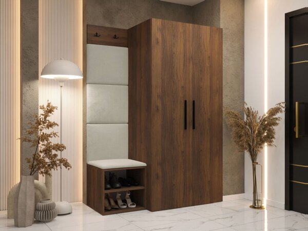 Předsíň Hekurt IV, Barva: ořech warmia, Barva látek:: Manila 02 5903211516696