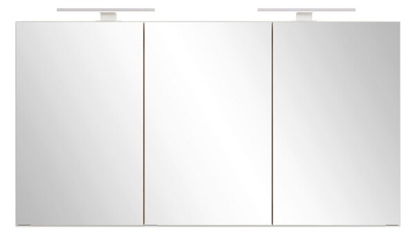 ZRCADLOVÁ SKŘÍŇKA, bílá, bílá, 120/64/20 cm Held - Koupelnové série, Online Only