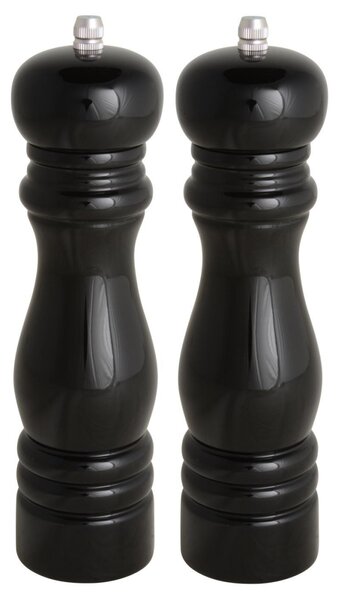 Dřevěné mlýnky na pepř a sůl Black Ib Laursen