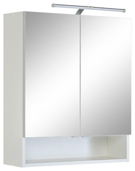 ZRCADLOVÁ SKŘÍŇKA, bílá, bílá, 60/71/20 cm Held - Koupelnové série, Online Only