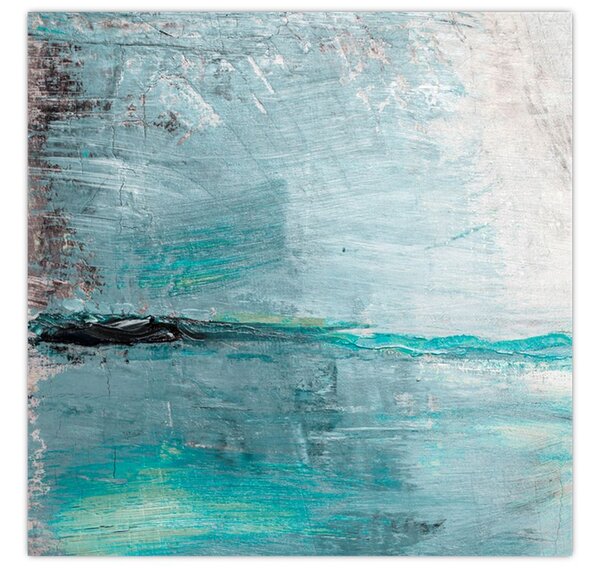 Obraz - Abstraktní olejomalba (30x30 cm)