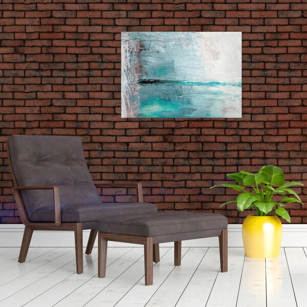 Obraz - Abstraktní olejomalba (70x50 cm)