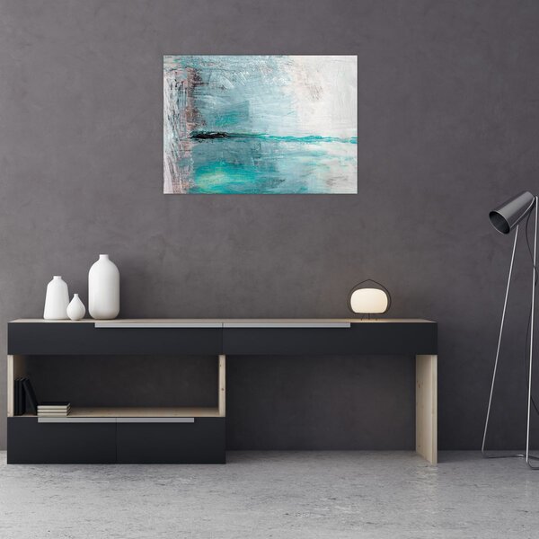 Obraz - Abstraktní olejomalba (70x50 cm)