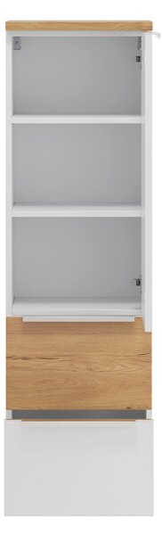 MIDI SKŘÍŇKA, bílá, divoký dub, 40/130/35 cm Held - Koupelnové série, Online Only