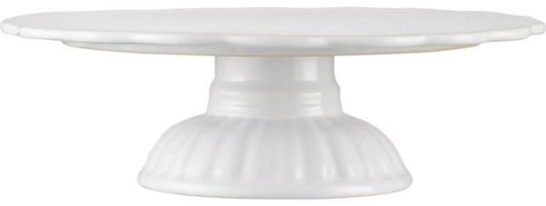 Keramický tác na nožce Mynte Pure White 29 cm Ib Laursen