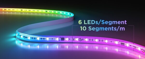 Govee - LED RGBWWIC Stm. prodlužovací pásek Strip Light 2 Pro 1m Wi-Fi Matter