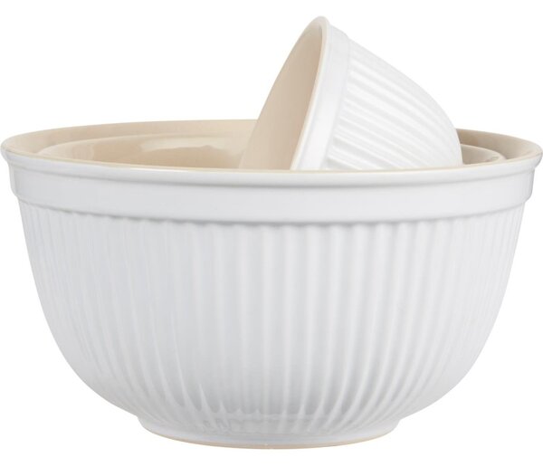 Keramická mísy Mynte Pure White - set 3 ks Ib Laursen