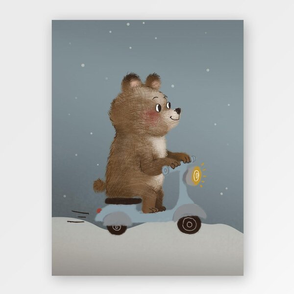 Medvěd Motorkář
