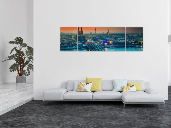 Obraz - Kolín nad Rýnem (170x50 cm)