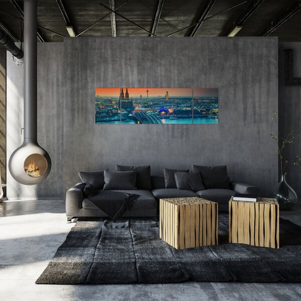 Obraz - Kolín nad Rýnem (170x50 cm)