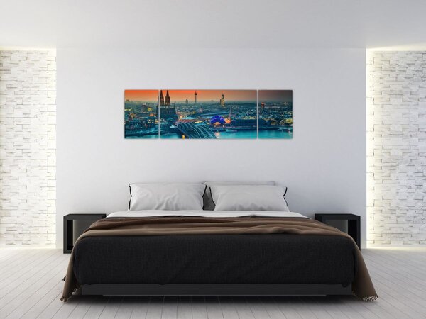 Obraz - Kolín nad Rýnem (170x50 cm)