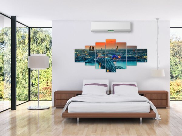 Obraz - Kolín nad Rýnem (210x100 cm)