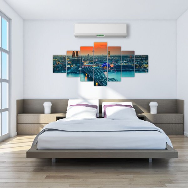 Obraz - Kolín nad Rýnem (210x100 cm)