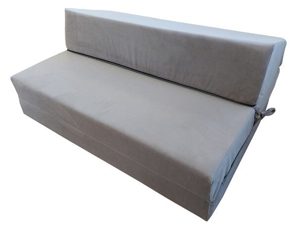 Skládací matrace pro hosty BEDDIO 120x200 - hnědá