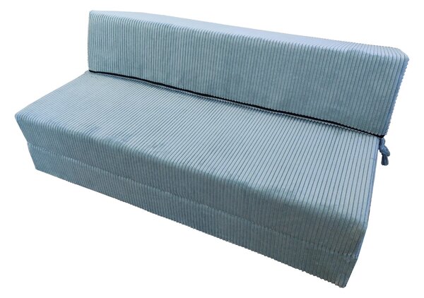 Skládací matrace pro hosty BEDDIO 120x200 - světle modrá