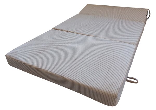 Skládací matrace pro hosty BEDDIO 120x200 - šedá