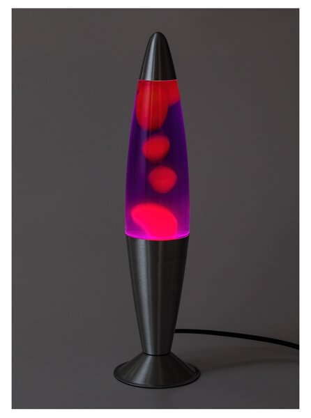 Stolní lampa LOLLIPOP 3 fialová/stříbrná