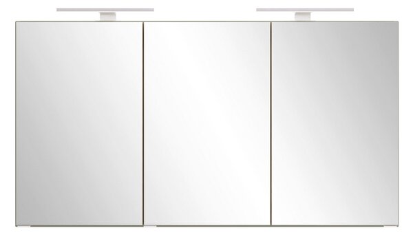 ZRCADLOVÁ SKŘÍŇKA, bílá, rákosová zelená, 120/64/20 cm Held - Koupelnové série, Online Only