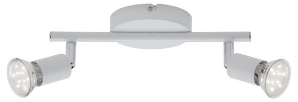 BRILONER Bodové svítidlo 25,5 cm 2xGU10 6W 500lm bílé BRI 2767-026
