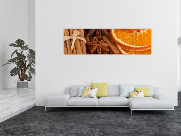 Obraz - Vonné koření (170x50 cm)