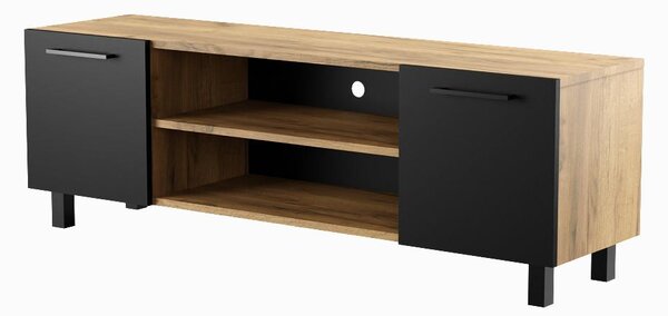 TV Stolek Arante (craft zlatý + černá). Akce -14%