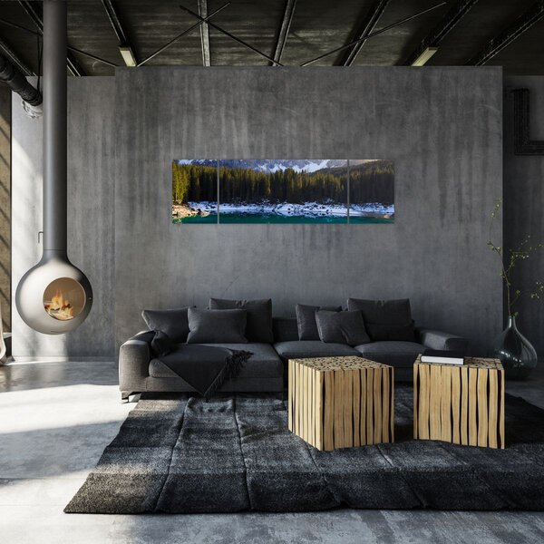 Obraz - Jezero Karersee (170x50 cm)