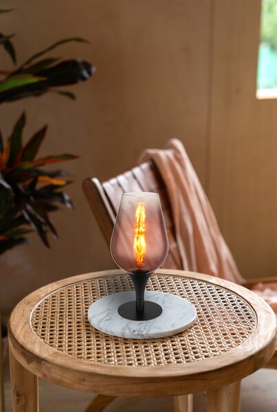 Stolní lampa LAVUS III černá/měděná
