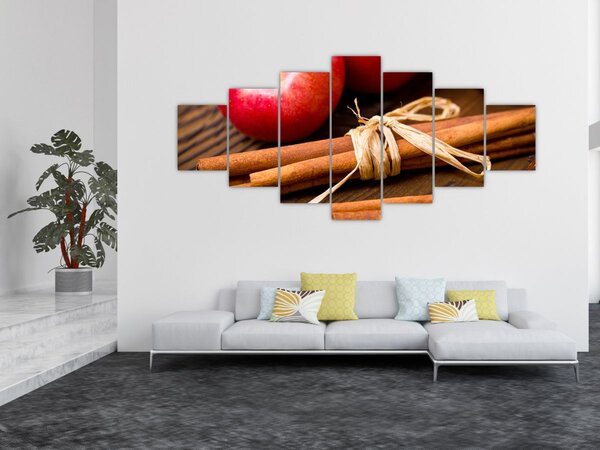Obraz - Skořice (210x100 cm)