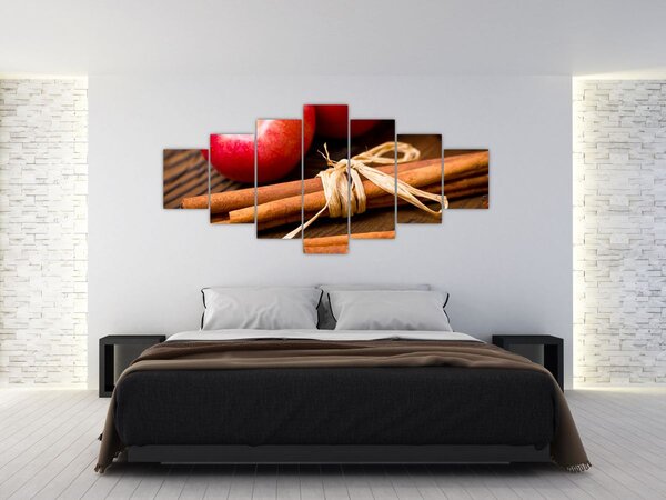 Obraz - Skořice (210x100 cm)