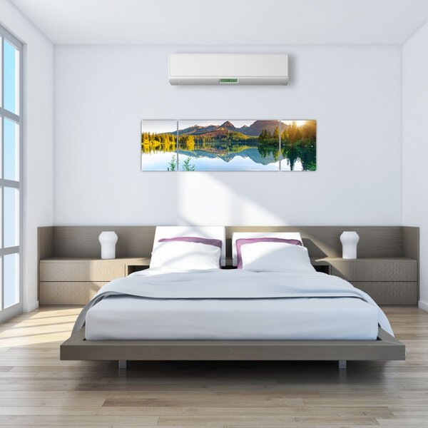 Obraz - Jezero (170x50 cm)