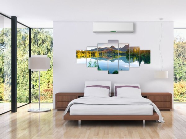 Obraz - Jezero (210x100 cm)