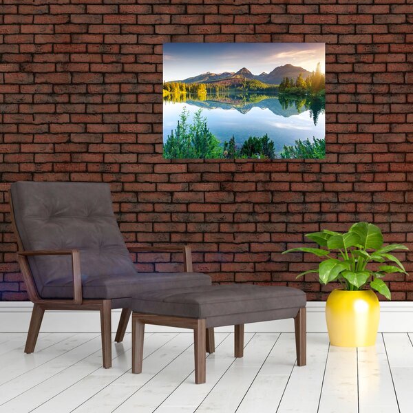 Obraz - Jezero (70x50 cm)