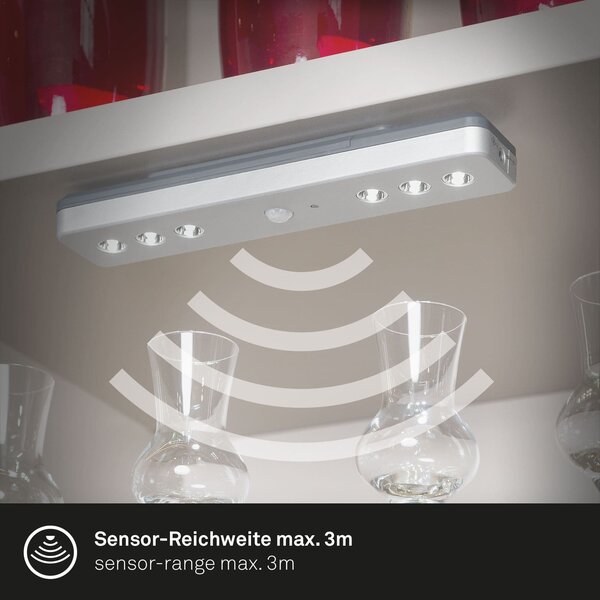 BRI 2268-061 LED Lero Indoor 21 cm 6x0,08W 5lm titan - BRILONER