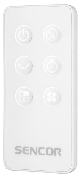 Sencor - Mobilní ochlazovač vzduchu s LED displejem 3v1 45W/230V bílá + DO