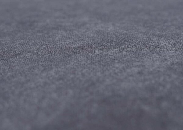 Sada 6 jídelních židlí HWC-N72, čalouněná kuchyňská židle, otočná s automatickým návratem, potahová látka/textil (420 g/m²), tmavě šedá barva
