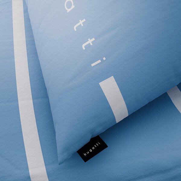 LICENČNÍ POVLEČENÍ satén modrá 135/200 cm Bugatti - Povlečení, Online Only