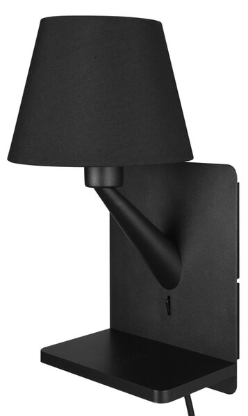 Nástěnné svítidlo COMFORT černá