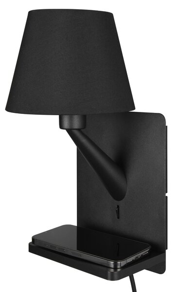 Nástěnné svítidlo COMFORT černá