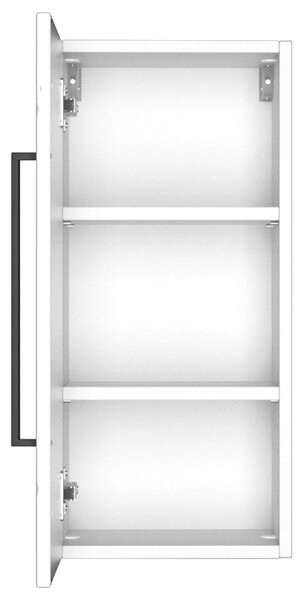 ZÁVĚSNÁ SKŘÍŇKA, bílá, 30/64/20 cm Held - Závěsné skříňky do koupelny, Online Only