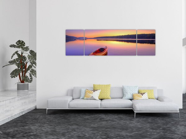 Obraz - Kajak na jezeře (170x50 cm)
