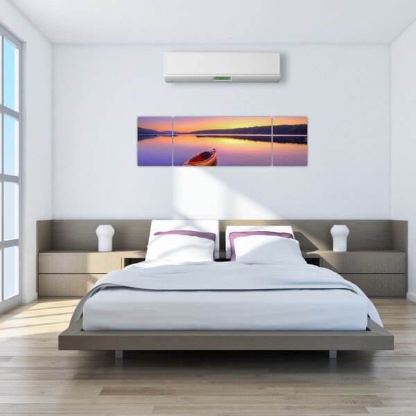 Obraz - Kajak na jezeře (170x50 cm)