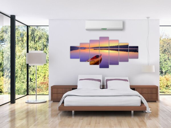 Obraz - Kajak na jezeře (210x100 cm)